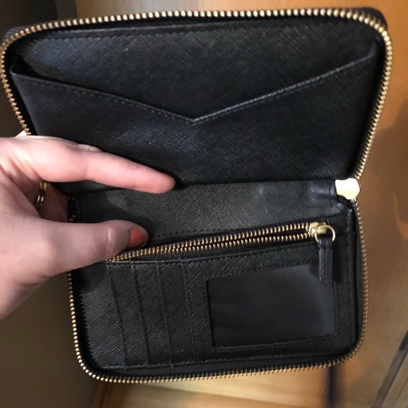 Fossil RFID zip wallet, black - Picture 4 of 5